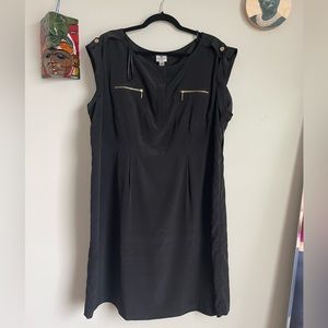 Worthington work dress with gold details